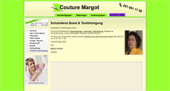 Desktop Screenshot of couture-margot.com